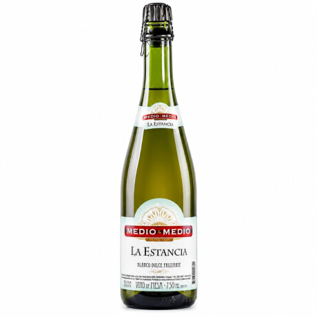 VINO MEDIO Y MEDIO LA ESTANCIA 750ML BLANCO VINO MEDIO Y MEDIO LA ESTANCIA 750ML BLANCO