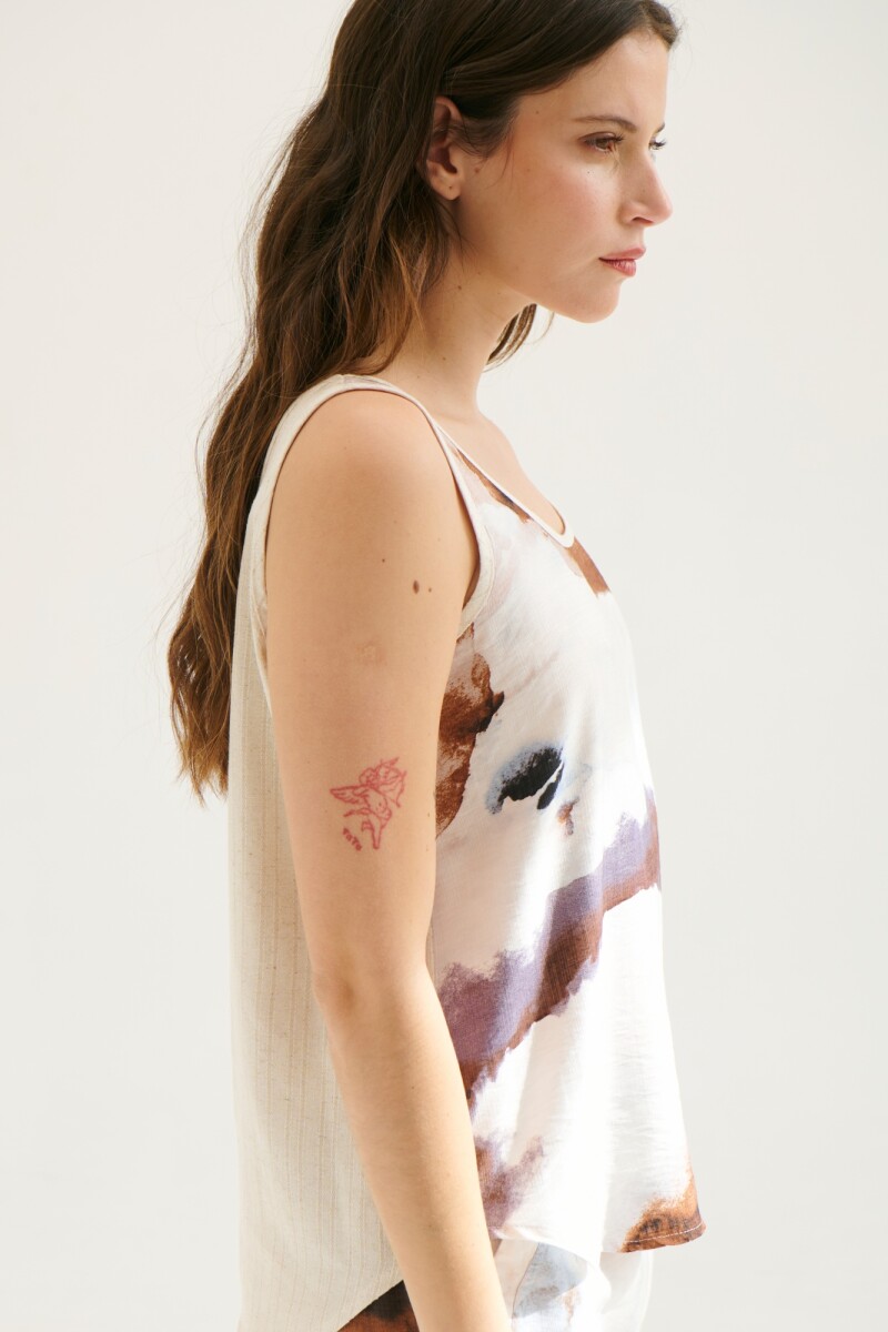 MUSCULOSA BRISA AZUL