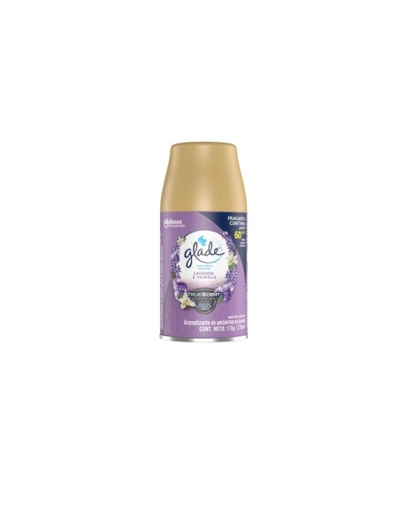 REPUESTO AROMATIZADOR GLADE AUTOM. LAVANDA VAINILLA, 175G REPUESTO AROMATIZADOR GLADE AUTOM. LAVANDA VAINILLA, 175G
