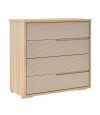Comoda 4 cajones Moderna Hanover