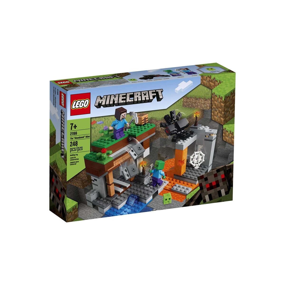 Lego Minecraft Mina Abandonada 248 Pcs 