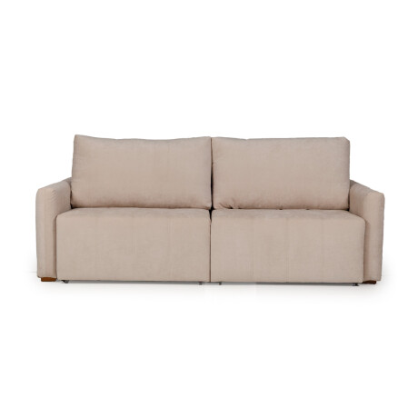 Sofá Cama Noronha - Tela Microfibra TC 1010 (Beige)