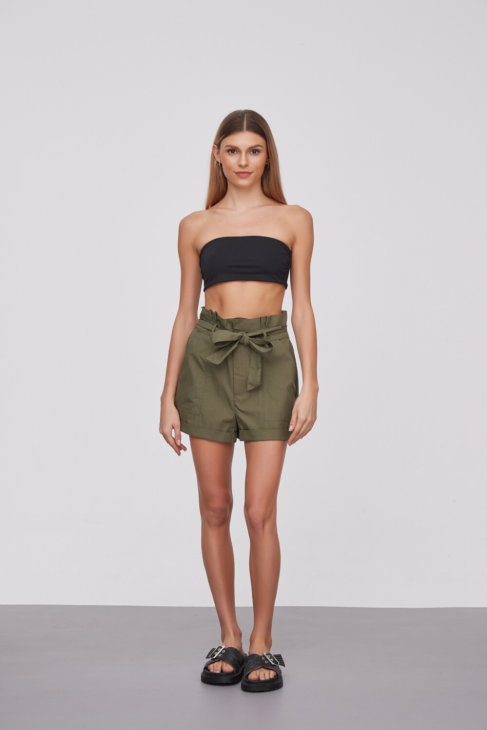 Short Tarqui Verde Oliva Oscuro
