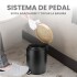 Cesto de basura 3 Litros Tacho Residuos Papelera Extraíble Acero Inoxidable Imback Color Negro Cesto de basura 3 Litros Tacho Residuos Papelera Extraíble Acero Inoxidable Imback Color Negro