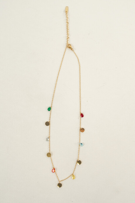 Collar Color Stones Estampado 1