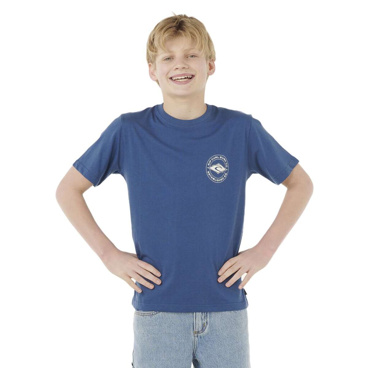Remera Rip Curl Stapler - Niño 