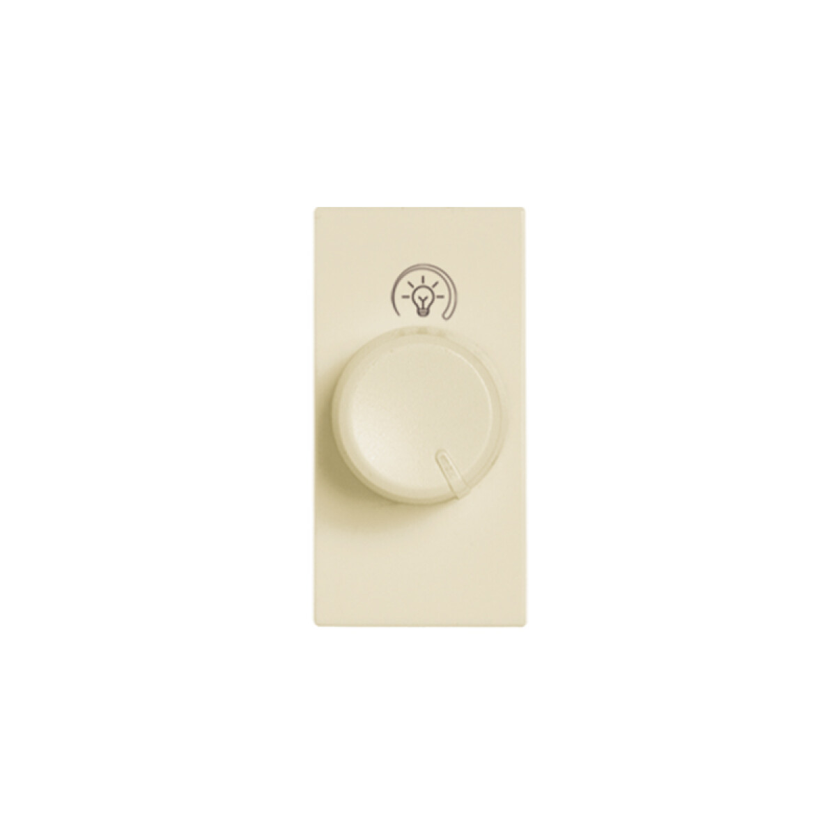 Módulo dimmer rotativo 220V 240W-Presta Pro marfil - C51615 