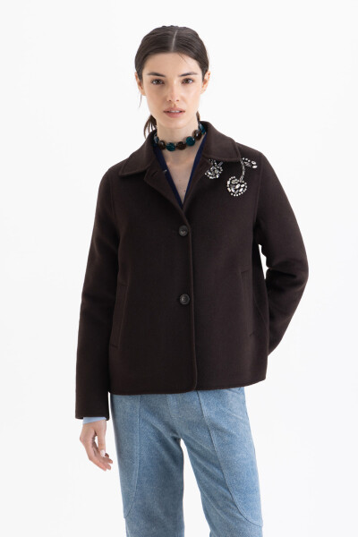 CHAQUETA CHERRY Chocolate