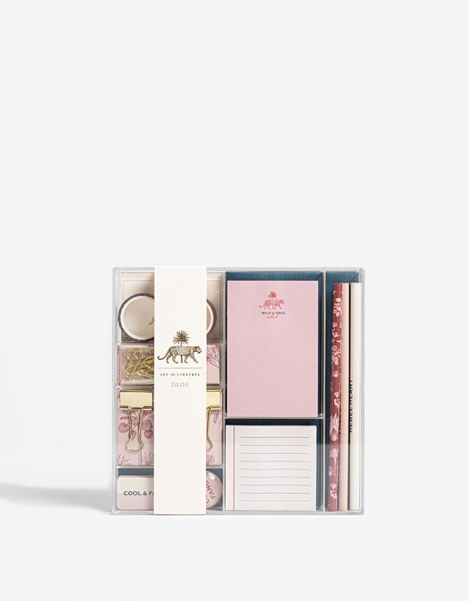 Set De Libreria En Caja 