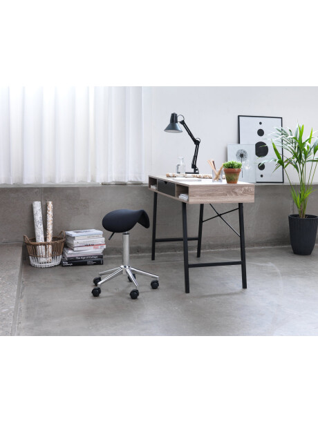 Escritorio ABBETVED 48x120 roble/negro Escritorio ABBETVED 48x120 roble/negro