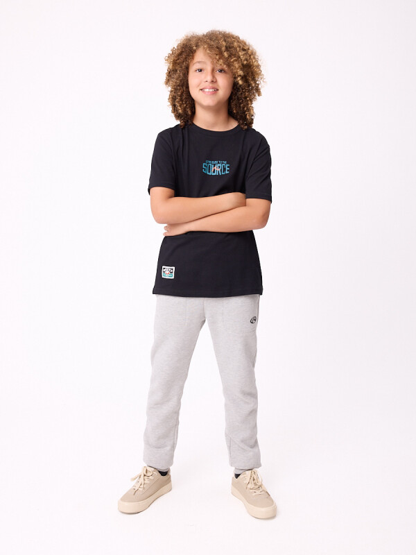 T-SHIRT PORTBO TEEN RUSTY Negro