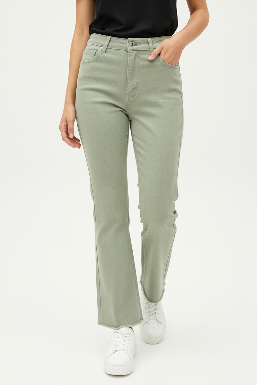 Pantalon Lindora Verde Palido
