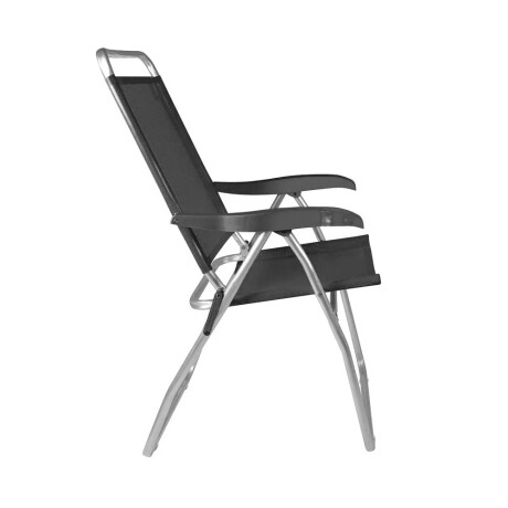 Set x2 Sillas Reclinables 4 posicones aluminio Boreal Mor Negro