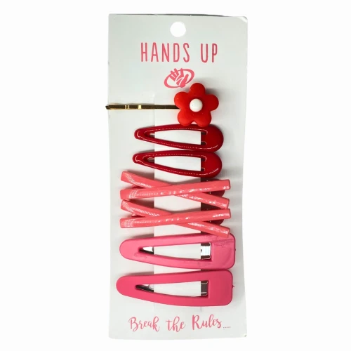 Set Broches x7 Hands Up Multicolor