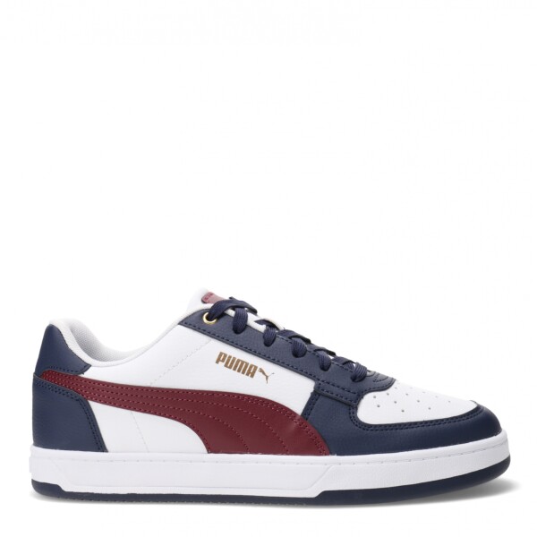 Championes de Hombre Puma Caven 2.0 Mns Blanco - Azul marino - Bordó