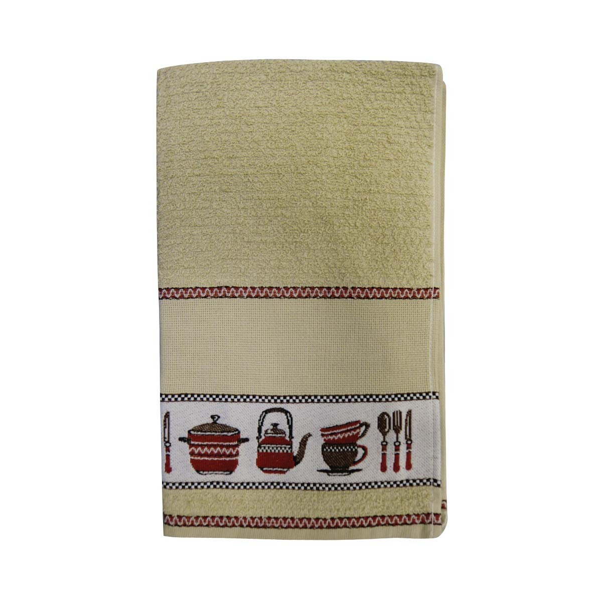 Repasador Cocina Dohler Jacquard Picnic 45 cm x 70 cm - Tazas 