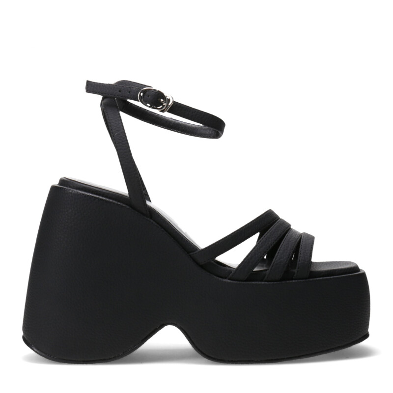 Sandalias de Mujer Miss Carol SEOUL con plataforma Negro