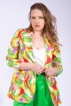 Blazer multicolor Verde Manzana