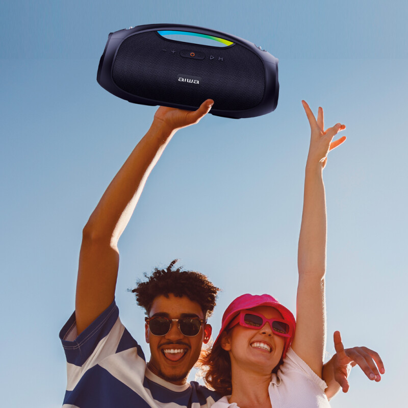 Parlante Boombox 120W PMPO | Waterproof | TWS | AIWA Parlante Boombox 120W PMPO | Waterproof | TWS | AIWA