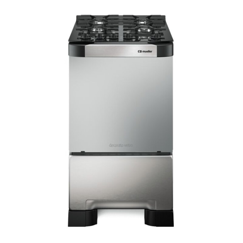 Cocina Mueller 4 hornallas COCINA MUELLER 4 HORNALLAS INOX