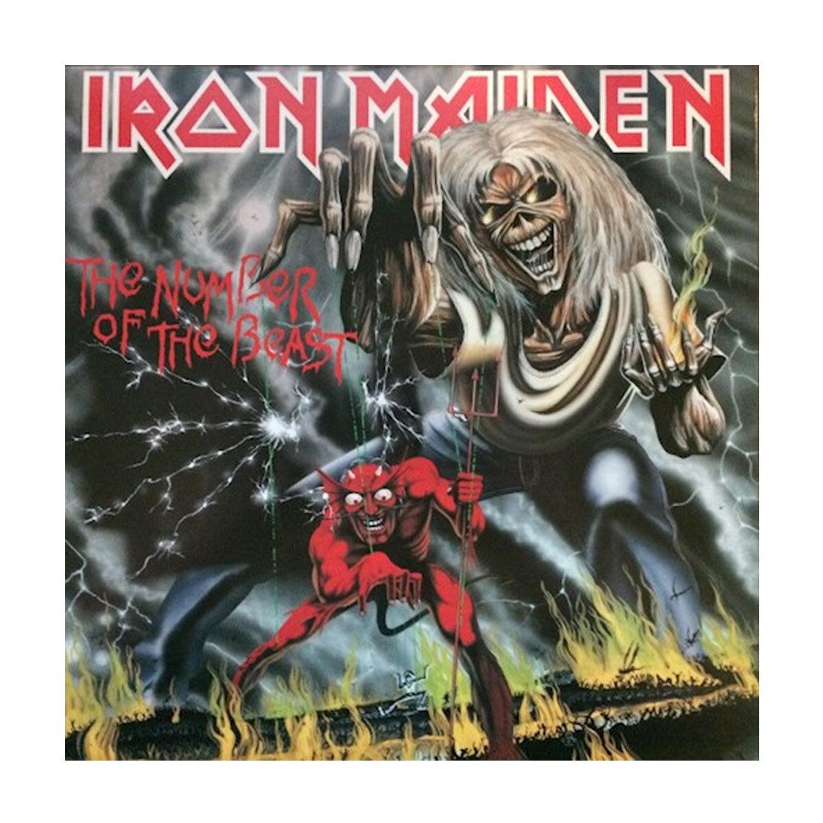 Iron Maiden-the Number Of The Beast - Lp - Vinilo 