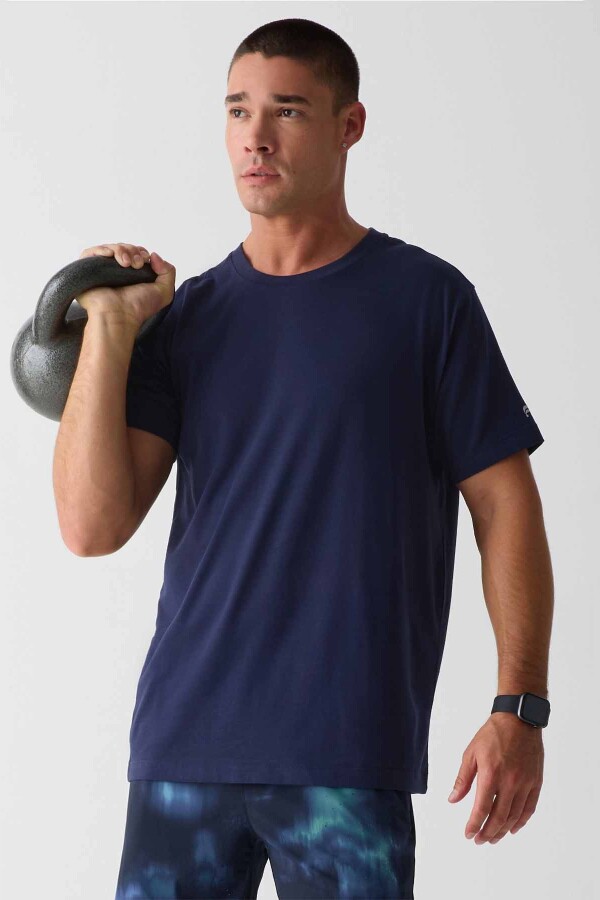 Polo Manga Corta The 24-7 Hombre Deep Navy