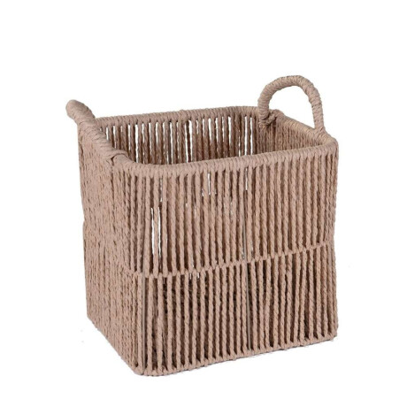 Cesto 27X27X25Cm Ratan Natural