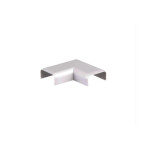 Codo plástico 90° blanco para ducto 20x10mm CAN00063