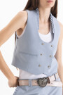 CHALECO CAPRI Celeste
