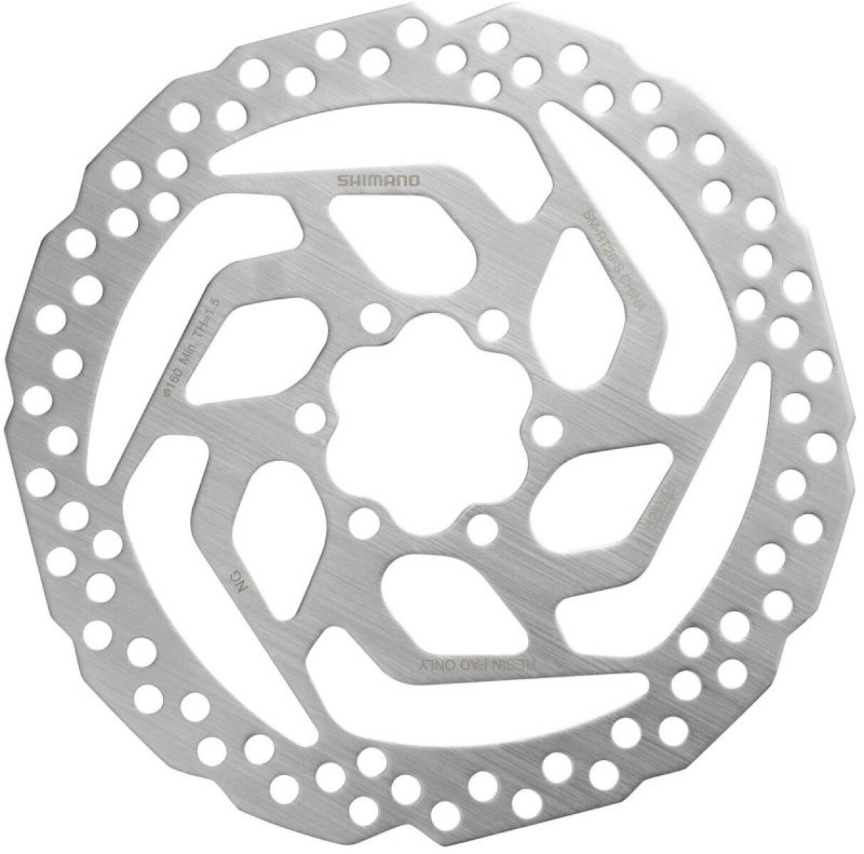 Disco De Freno Bici Shimano 160mm Sm-rt26s (c/tornillos) 