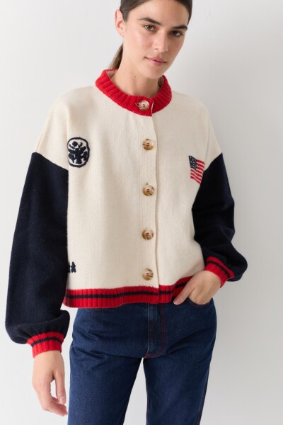 CARDIGAN TERRO USA Crudo