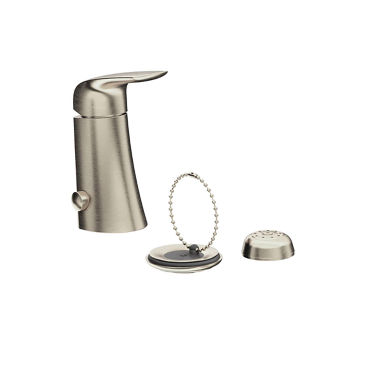 Monocomando Para Bidet Brushed Nickel 