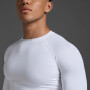 Core Compression Long Sleeve - Hombre White/no Logo
