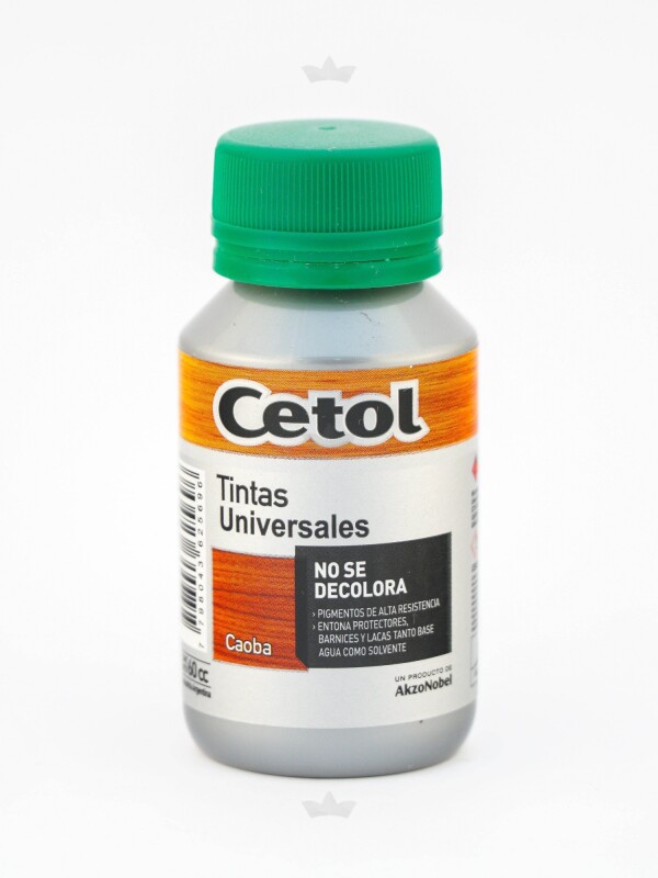 CETOL TINTA UNIVERSAL CAOBA 60 cc. N/A