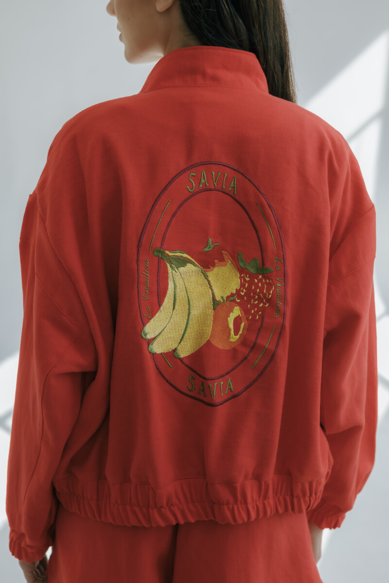 PRE VENTA BOMBER PINA Rojo