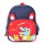 Mochila infantil Canva Fontana en nylon Rojo