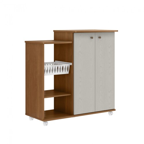 Armario Multiuso 2 Puertas Cinamomo/Arena