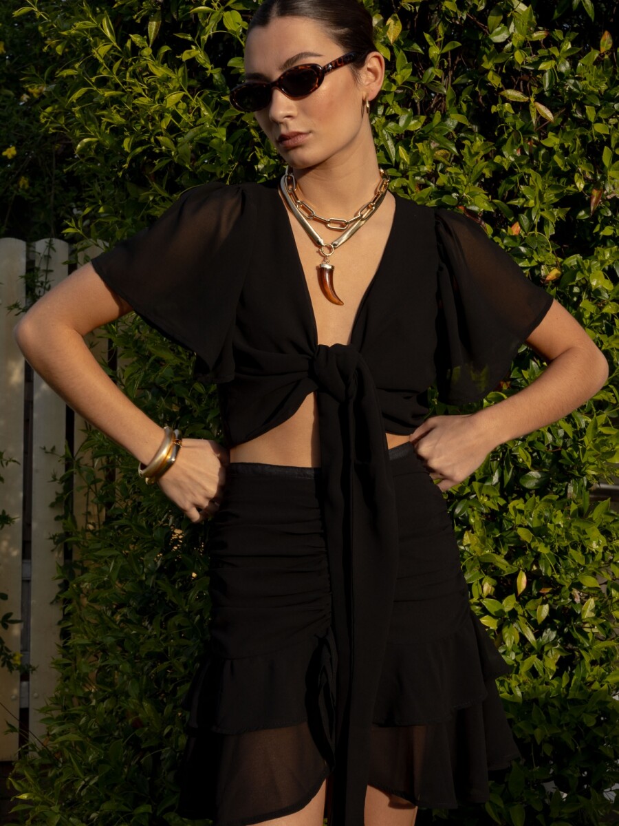 Falda Fresia - Negro 