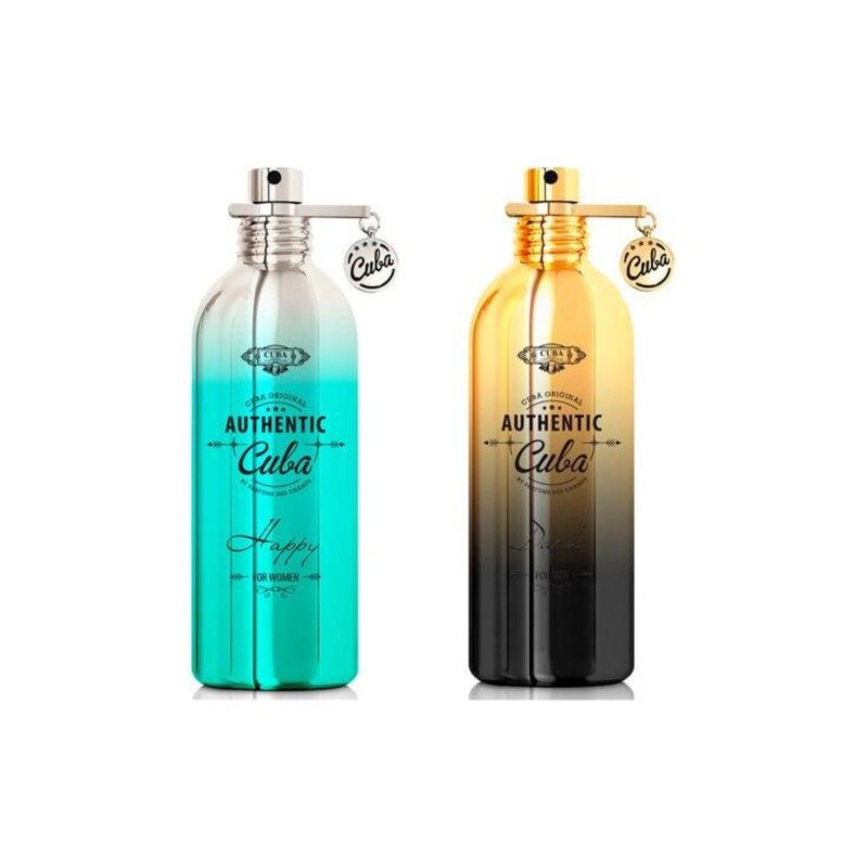 Set Perfume Cuba Authentic Bold & Authentic Dark EDT 100ml + 100ml Para Hombre Set Perfume Cuba Authentic Bold & Authentic Dark EDT 100ml + 100ml Para Hombre