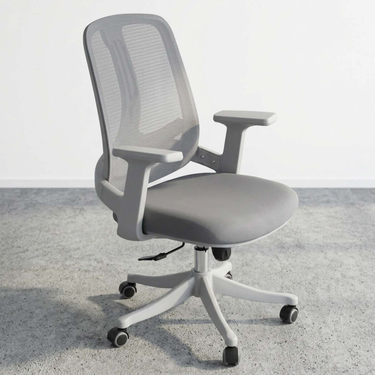 SILLA DE OFICINA - MALLA GRIS TYRE 