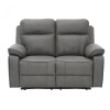 Sillón Recliner Apollo - 2 Cuerpos Marrón Gris