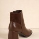 Bota Allie Manilas Chocolate