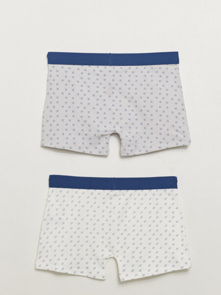 Pack X2 Boxer Sport Gris Y Blanco