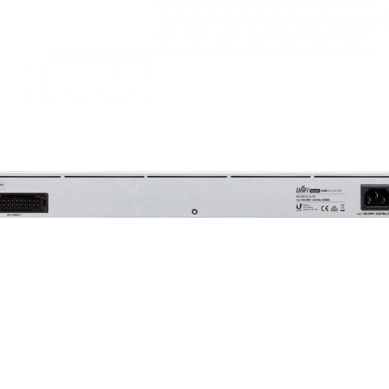Ubiquiti UniFi Switch USW-Pro-24-POE - Conmutador - Gestionado - 24 x 10/100/1000 (16 PoE+, 8 PoE++) + 2 x 10 Gigabit SFP+ (enla Ubiquiti UniFi Switch USW-Pro-24-POE - Conmutador - Gestionado - 24 x 10/100/1000 (16 PoE+, 8 PoE++) + 2 x 10 Gigabit SFP+ (enla