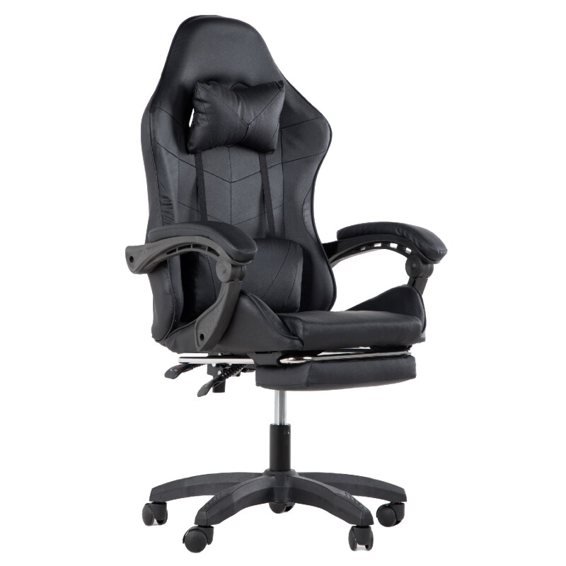 Silla Gamer Ergonomica Reclinable Giratorias 360 grados Negro