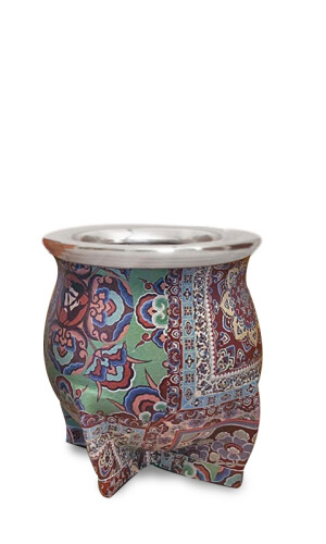 MATE DE CERÁMICA CHICO DELTA AZULEJO ESPAÑOL VERDE