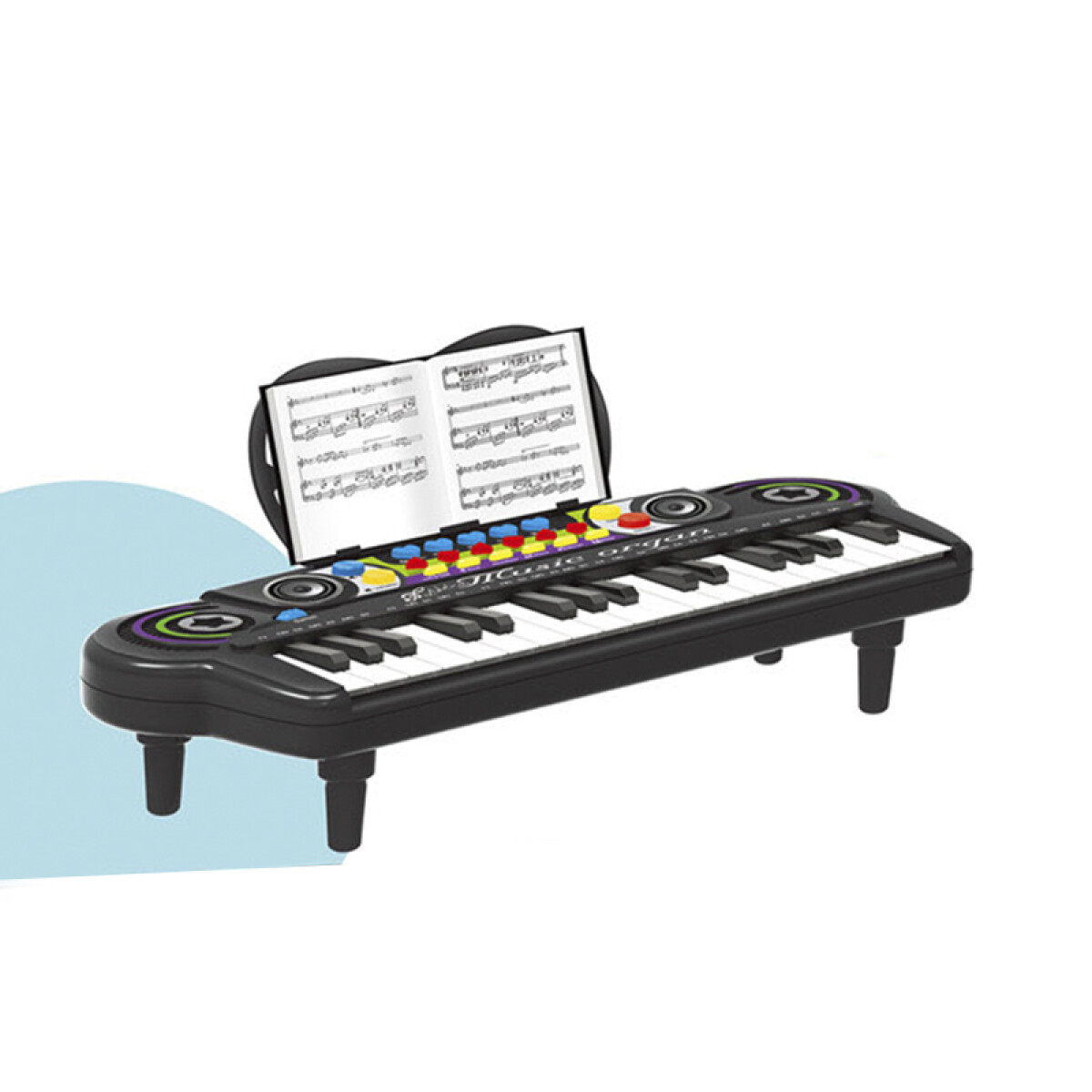 Piano Musical Infantil con Soporte de Partituras 42 cm 