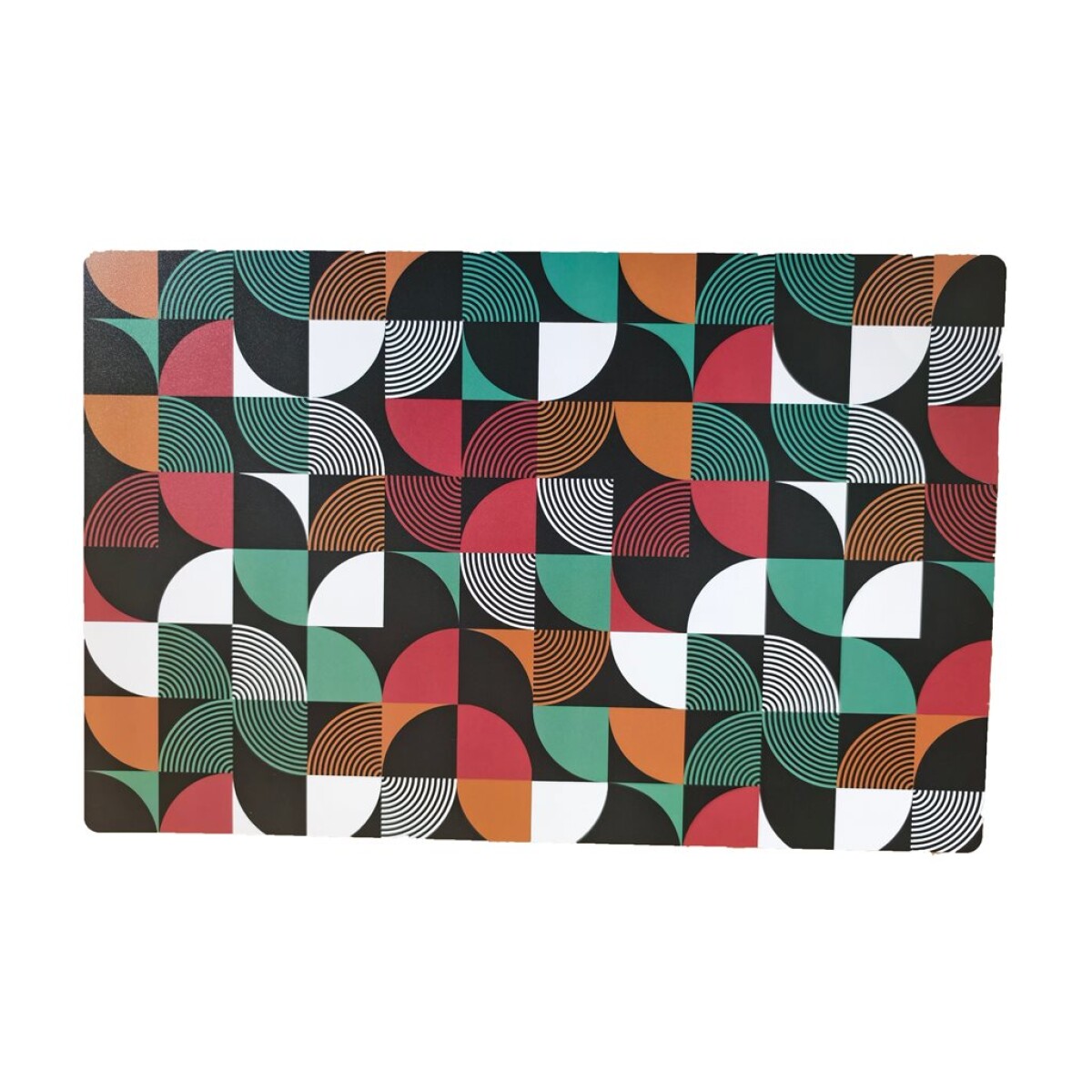 INDIVIDUAL PVC 43.5x28CM ESTAMPADO RETRO 