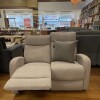 Reclinable fine de 2 cuerpos gris Reclinable fine de 2 cuerpos gris
