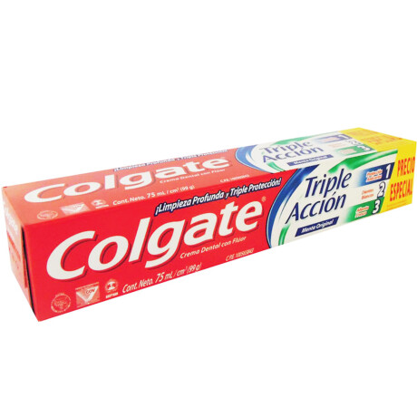 CREMA DENTAL COLGATE TRIPLE ACCION 90 GRCREMA DENTAL COLGATE TRIPLE ACCION 90 GR CREMA DENTAL COLGATE TRIPLE ACCION 90 GRCREMA DENTAL COLGATE TRIPLE ACCION 90 GR